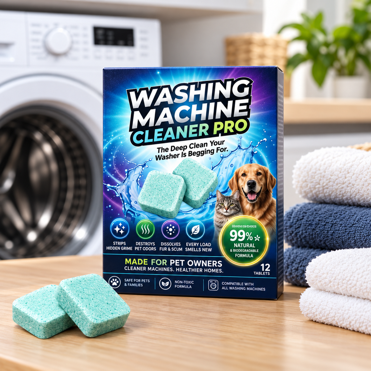 ZOVAQ™ Washing Machine Cleaner Pro