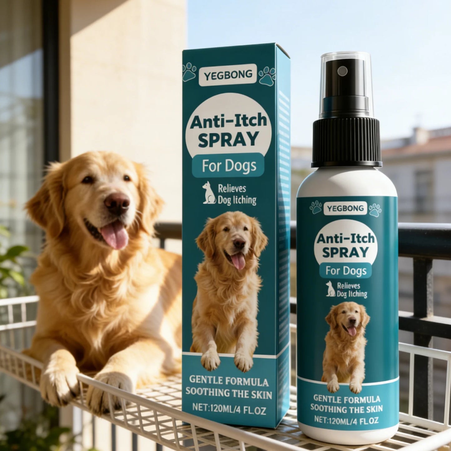 Soothing Anti-Itch Spray for Pets