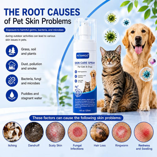 PETAMIGO® Skin Care Spray for Cats & Dogs